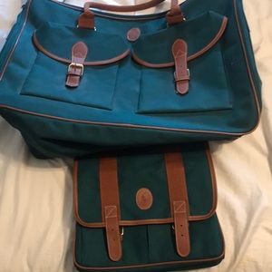 Vintage polo duffel & travel bag